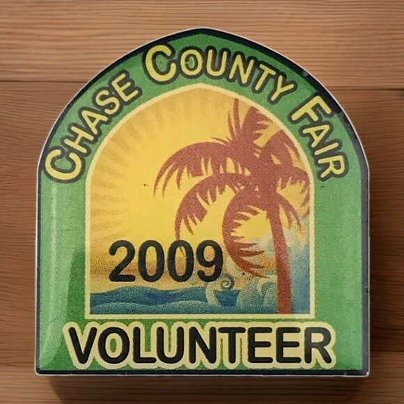 Jewelry - Chase County Fair 2009 Volunteer Pin